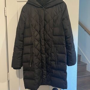 Apt. 9 Women's Black Puffer Coat